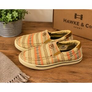 Twisted‎ X Hooey Youth Slip On Loafers Aztec Geometric Pattern Shoes YHYC007 4M